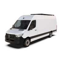 Mercedes-Benz Sprinter 170in/L3/LWB w/OEM Tracks (2006-Current) Slimline II Roof Rack Kit / Tall