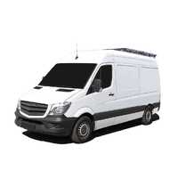 Mercedes-Benz Sprinter 128in/144in/170in / L1/L2/L3 / SWB/MWB/LWB Wheelbase w/o OEM Tracks (2006-Current) Slimline II 1/2 Roof Rack Kit / Tall