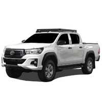 Toyota Hilux Revo DC (2016-2021) Slimline II Roof Rack Kit / Low Profile