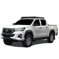 Toyota Hilux Revo DC (2016-2021) Slimline II Roof Rack Kit / Low Profile - by Front Runner