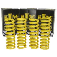 King Springs F Raised HTC & R Raised Coil Springs for TOYOTA PRADO 120 GX &GLX-EXC. KDSS 2/2003-2009