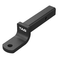 TAG Tow Ball Mount - 268mm Long, 90° Face, 50mm Square Hitch 
