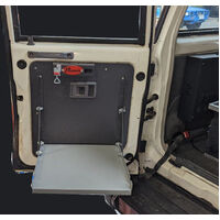 Vonnies Rear Barn Door Fold Down Table Passenger Side for TOYOTA 76/78 Series Landcruiser