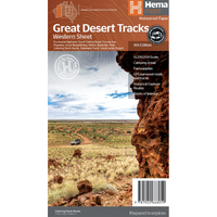 Hema Map - Great Desert Tracks - Western Sheet