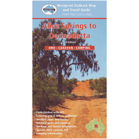 Map - Alice Springs To Oodnadatta - 3Rd Edition
