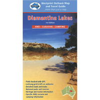Map - Diamantina Lakes - 2Nd Edition