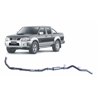 Redback Extreme Duty Exhaust to suit Nissan Navara D22 2.5L (01/2007 - 10/2015)