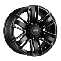 King Wheels 4X4 Rok Satin Black Milled Alloy Wheels - 16x7 6/114.3 25p