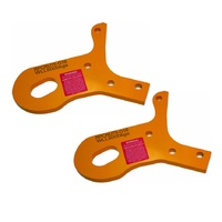 Roadsafe Pair of Recovery Tow Points For Toyota Landcruiser 75 Series 