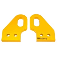  Roadsafe Pair of Tow Points For Toyota Prado 120 Series Heavy Duty RP-PRA120 