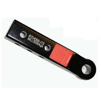 ROADSAFE - 4WD - ALUMINIUM RECOVERY TOW HITCH - 50MM - BLACK (EXTENDED)