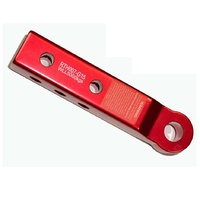 ROADSAFE - 4WD - ALUMINIUM RECOVERY TOW HITCH - 50MM - RED (EXTENDED)
