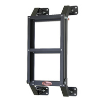 Vonnies Black Rear Folding Ladder for Canopy / Trailer / Caravan