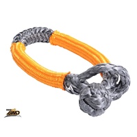 ROADSAFE - 4WD - SOFT SHACKLE - Grey with Orange Sheath - WITH BONUS DRYING BAG