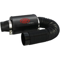 SAAS Carbon Matt Cold Air Box Filter Kit 76mm Inlet/Outlet