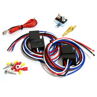 SAAS Electric Thermo Dual Fan Controller Kit on 85° C / off 76°C