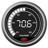 SAAS SG41220 Water Temperature Gauge 20°-120° 52mm Muscle Digital Series
