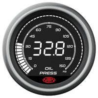 SAAS SG41230 Oil Pressure Gauge 0-150 psi 52mm Muscle Digital Series