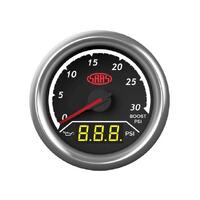 SAAS SG611230 Dual Gauge Boost 0-30 Psi/Oil Pressure 140 Psi Trax Series 