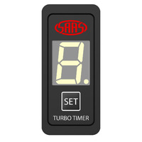 SAAS Turbo Timer Digital Switch Gauge Auto Carling 49 x 24