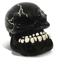 SAAS Skull Gear Knob Black Large