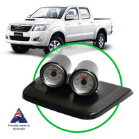SAAS SGP1105 Twin Gauge Dash Pod for Toyota Hilux 2005 - 2015 KUN Series 