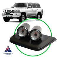 SAAS SGP4207 Twin Gauge Dash Pod for Nissan Patrol 1997 - 2004 GU - Y61 