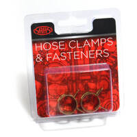 SAAS Hose Clamps Spring 12mm 1/2 ID Hose Pk2