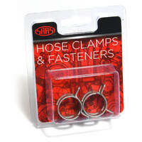 SAAS Hose Clamps Spring 16mm 5/8 ID Hose Pk2