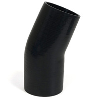 SAAS 23Deg 4 Ply Silicone Hose 102mm x 102mm Black