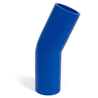 SAAS 23Deg 4 Ply Silicone Hose 63mm x 63mm Blue