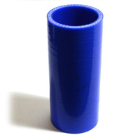 SAAS Straight 4 Ply Silicone Hose 45mm x 45mm x 127mm Blue