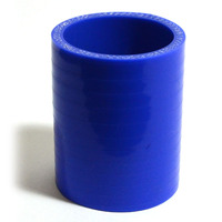 SAAS Straight 4 Ply Silicone Hose 45mm x 45mm x 76mm Blue