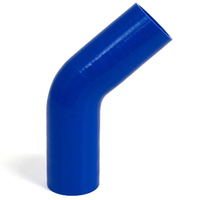 SAAS 45Deg 4 Ply Silicone Hose 51mm x 51mm Blue