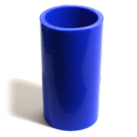 SAAS Straight 4 Ply Silicone Hose 57mm x 57mm x 127mm Blue