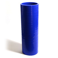 SAAS Straight 4 Ply Silicone Hose 70mm x 70mm x 254mm Blue
