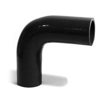 SAAS 90Deg 4 Ply Silicone Hose 45mm x 45mm Black