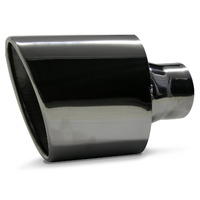 SAAS Stainless Steel Exhaust Tip VT Angle 57mm