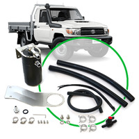 SAAS ST1201-1014 Oil Catch Tank Full Kit to suit Toyota Landcruiser 79 Series 4.5L 