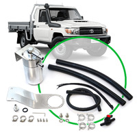 SAAS ST1201-1015 Oil Catch Tank Full Kit to suit Toyota Landcruiser 79 Series 4.5L