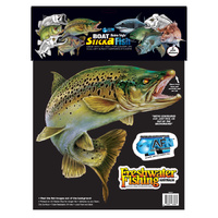 Trout Retro Dual Lge Sticka Boat