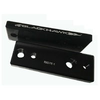 BLACKHAWK - SWAY BAR RELOCATION BRACKETS (FRONT) COMPATIBLE WITH HILUX REVO (86mm hole c/c)