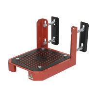 Vonnies Red Universal Bolt-On Tow Bar Step suits, Rear Bars, Utes, trailers, for easy access