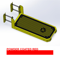 Vonnies Red Universal Bolt-On XXXL (LARGE) Tow Bar Step suits, Rear Bars, Utes, trailers, for easy access 