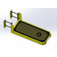 Vonnies Grey Universal Bolt-On XXXL (LARGE) Tow Bar Step suits, Rear Bars, Utes, trailers, for easy access 