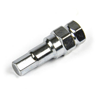 SAAS Wheel Nut Socket Internal Hex Chrome