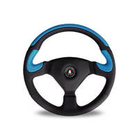Autotecnica Racer Pro Leather Steering Wheel - Blue SW1041BL