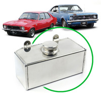 SAAS Windscreen Washer Bottle Polished Alloy HK HT HG LC LJ Universal
