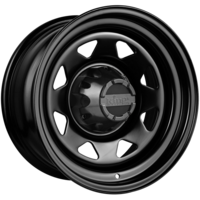 King Wheels Terra GVM+ Black Steel Wheels - 17x8 6/139.7 20p