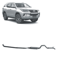 Redback Extreme Duty Exhaust to suit Toyota Fortuner 2.8L (01/2015 - on)